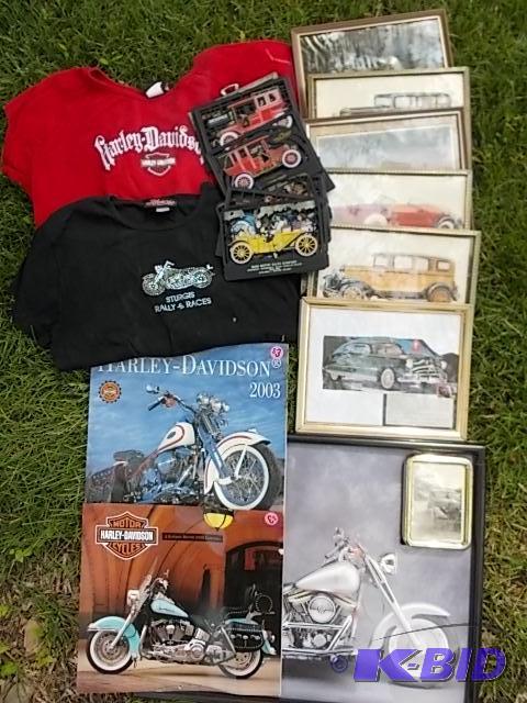 Harley Davidson Picture Calendars, 2 Harley S...