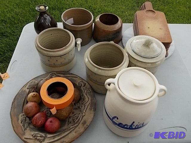 Pottery, Jugs, Crocks &amp More...