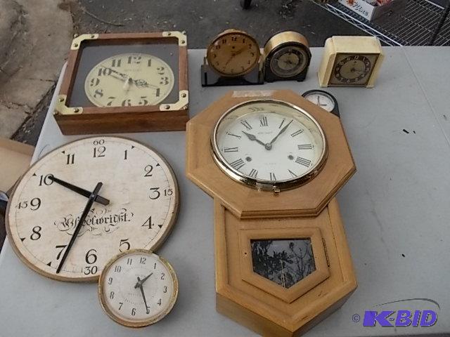 8 Clocks...