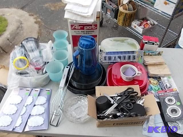 Dishes, Flat Ware, Air Pot, Goblets, Food Sto...