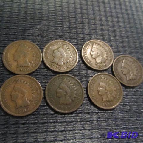 Indian Head Pennies