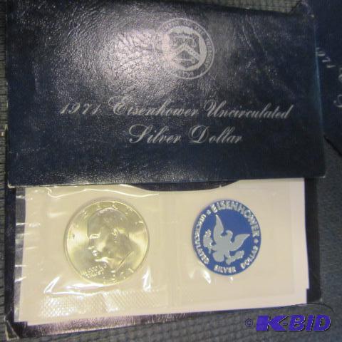 Eisenhower Silver Dollars