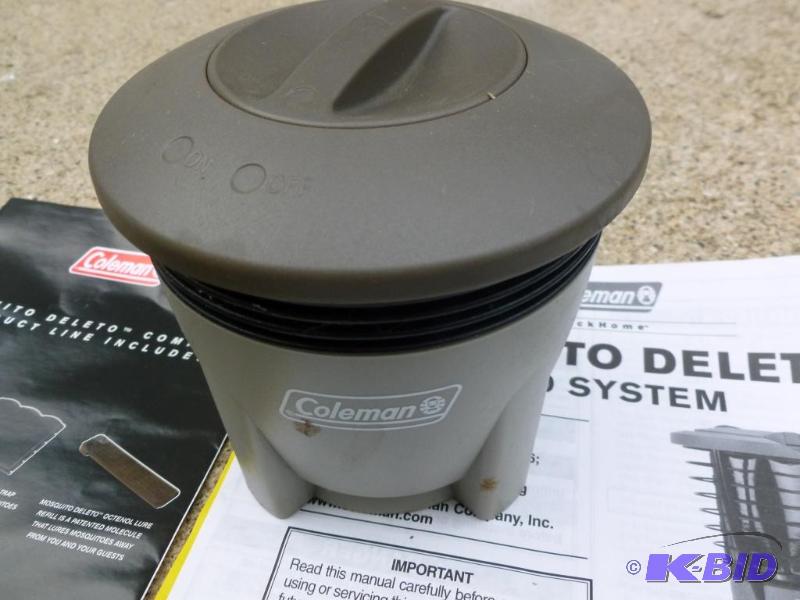 coleman propane mosquito repellent