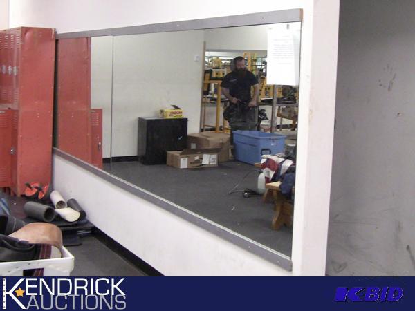 lot 208 image: Mirrored Wall (Approximately 16 ft)
