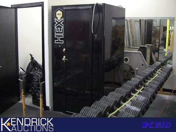 lot 211 image: Hex Upright Tanning Booth