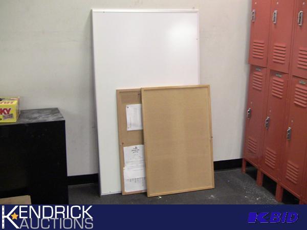 lot 237 image: 1 Large White Board, and 2 Corkboards