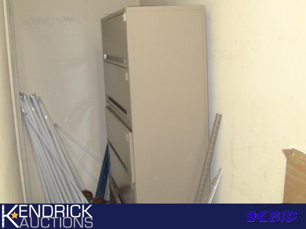 lot 246 image: Large Metal Filing Cabinet
