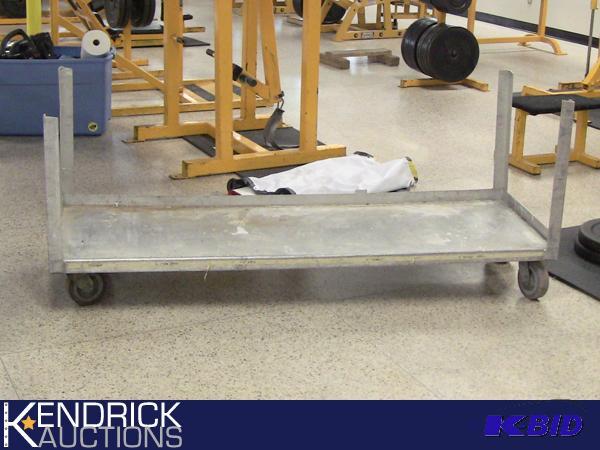 lot 272 image: Large Aluminum Cart