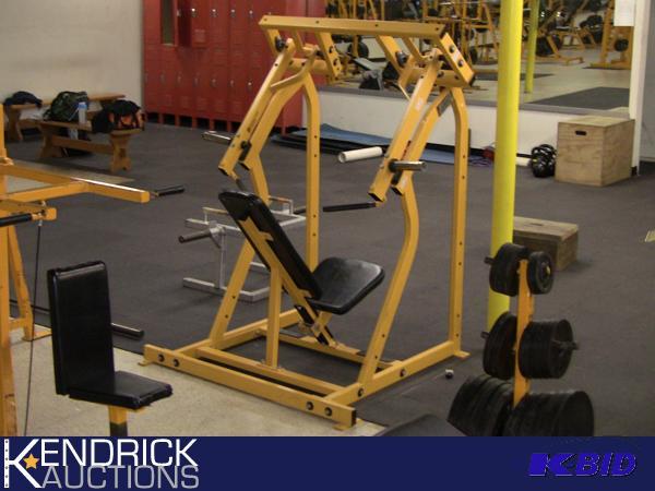 lot 37 image: Hammer Strength ISO Shoulder Press Machine
