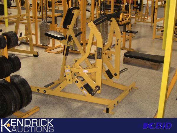 lot 53 image: Hammer Strength ISO Row Machine