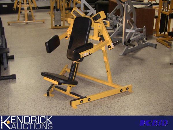 lot 63 image: Hammer Strength Lateral Raise Weight Machine