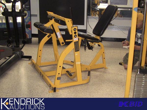 lot 65 image: Hammer Strength Leg Curl Weight Machine