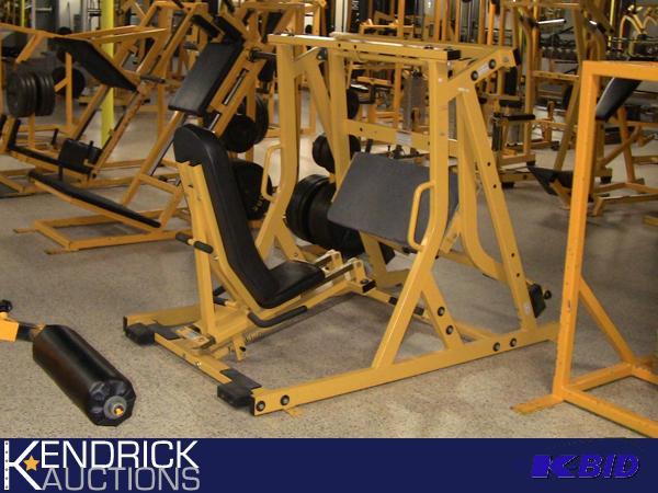 lot 72 image: Hammer Strength Leg Press Weight Machine