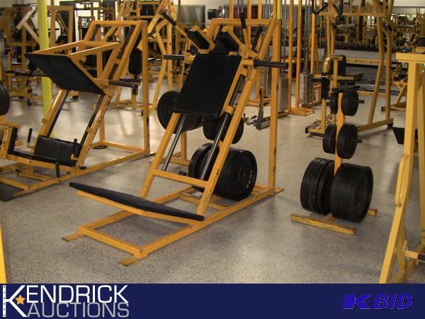 lot 74 image: Infinity Hack Squat Weight Machine