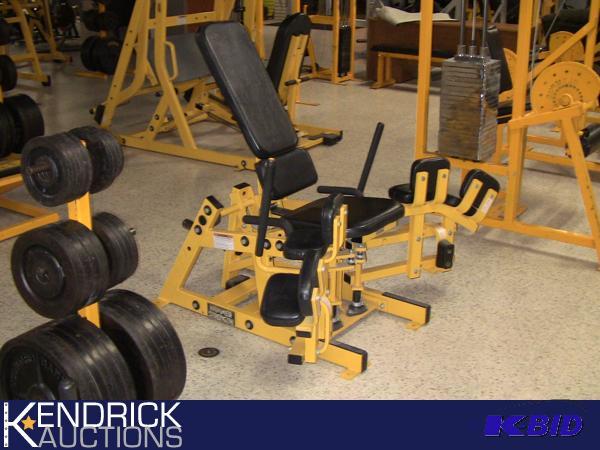 Hammer strength abductor online machine