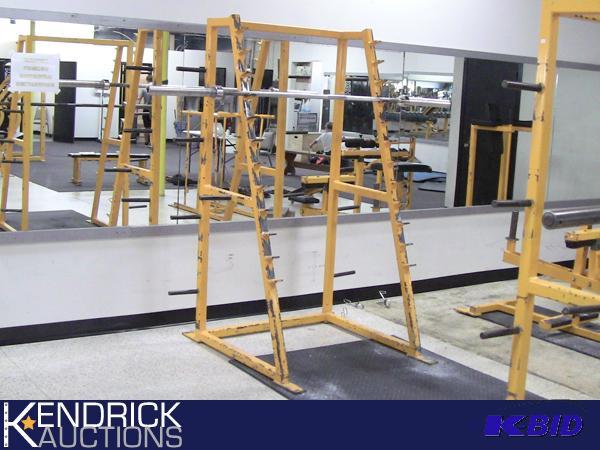 lot 83 image: Squat Rack Weight Machine