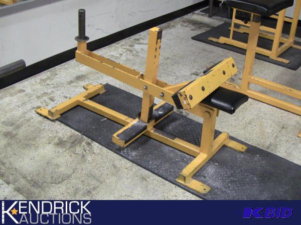 lot 85 image: Seated Calf Raise Weight Machine