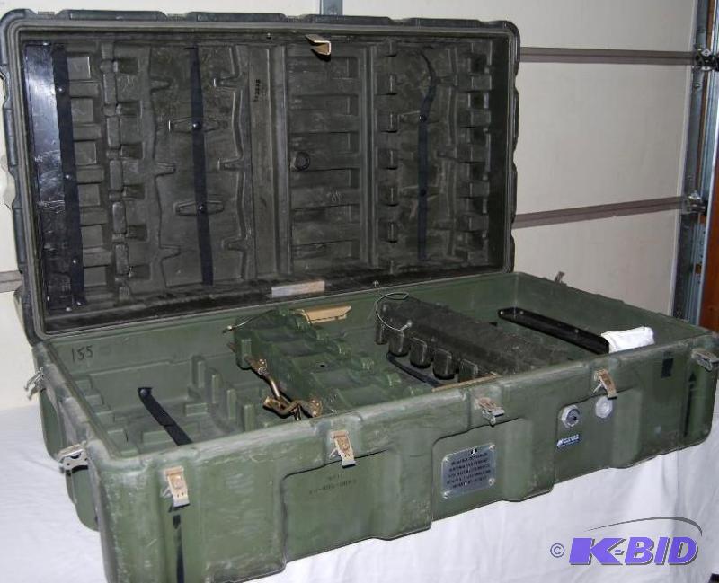 lot 11 image: Large U.S. Military Surplus Hardigg 44x24x18&...