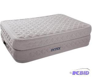 lot 35 image: Intex Supreme Air-Flow Queen Size Air Bed, bu...