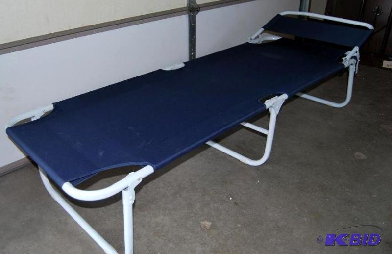 lot 36 image: Trademark Fully Adjustable Folding Guest Bed ...