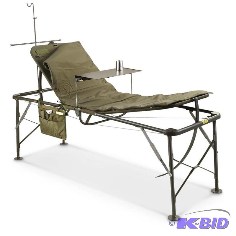 lot 45 image: U.S. Military Surplus Foldable Field Hospital...