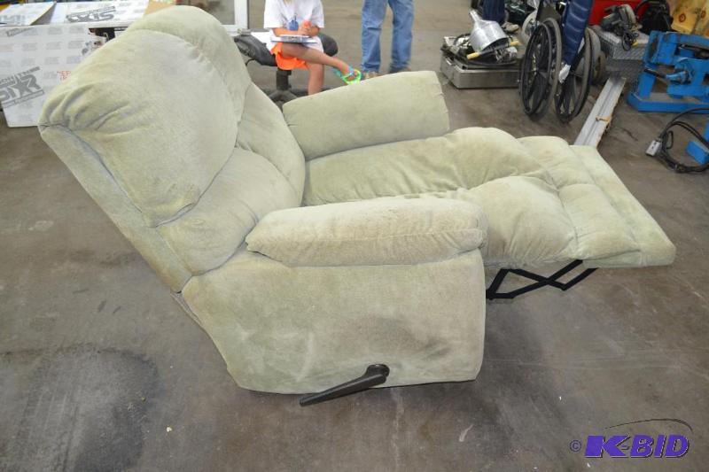 lot 52 image: RECLINER ROCKER CHAIR...