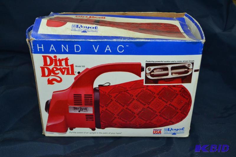 lot 58 image: DIRT DEVIL VACUUM WORKS...