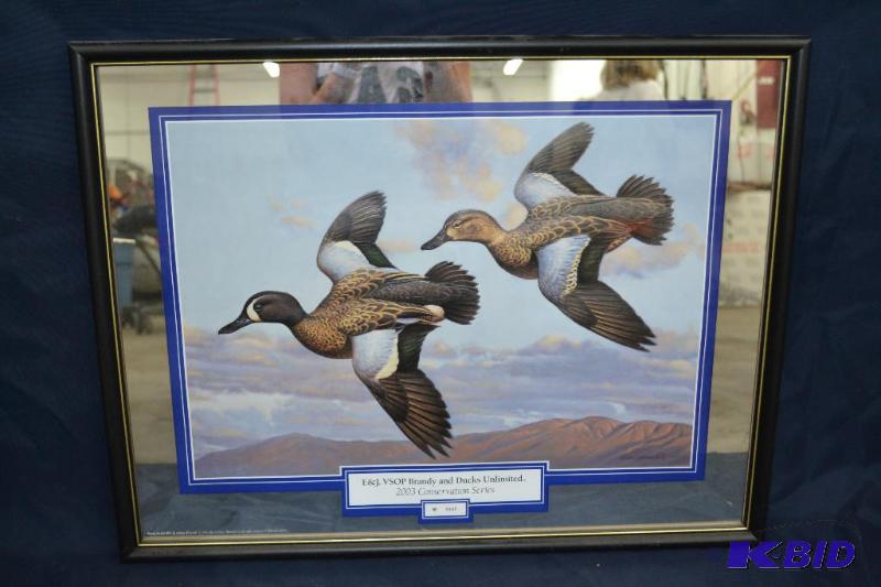 lot 81 image: EJ VSOP BRANDY AND DUCKS UNLIMITED &nbsp200...