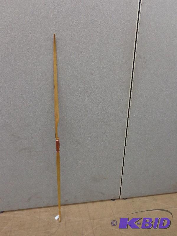 lot 118 image: Indian Archery Recurve Bow Looks to be Ridged...