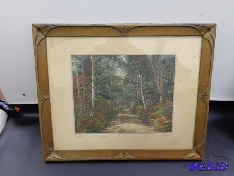 lot 161 image: Portrait&nbspof Autumnal&nbspTapestry By Sa...