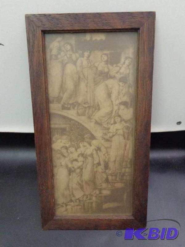 lot 162 image: Old Picture Picture looks to be of a Female O...