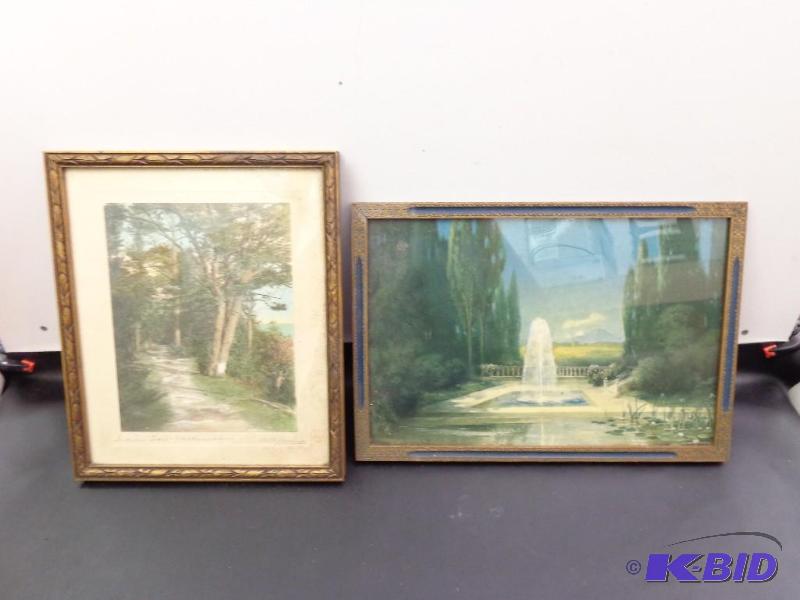 lot 167 image: 2 Paintings Photos PhotoPainting of Indian ...