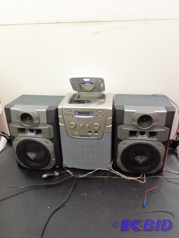 lot 181 image: Karaoke CD Machine  CD & CD Graphics...