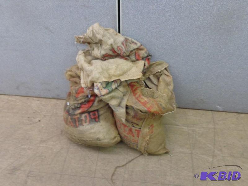 lot 195 image: Potato&nbspSacks 3 Sacks Full of Various Bra...