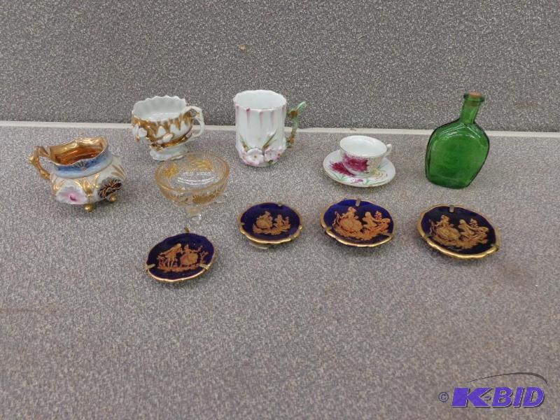 lot 58 image: Saucers and Cups Bardet&nbspLimoges&nbspFra...