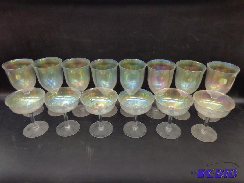 lot 76 image: Wine and Champagne Glasses Champagne Glasses ...