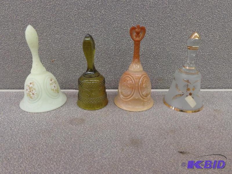 lot 84 image: 4 Bells (1) Diane Johnson 4" Diam&nbsp6...
