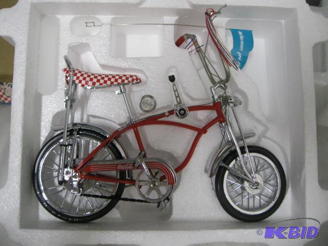 Coca Cola Hi-Flyer 60s bike 1.6 Scale Die Cast