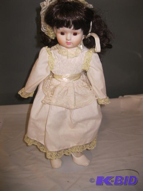 Musical Porcelain Doll