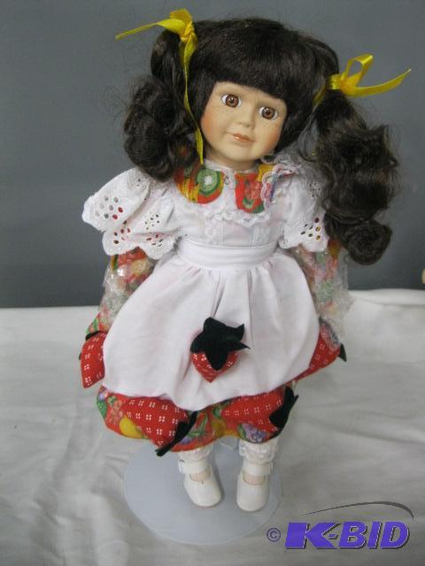 Porcelain  Strawberry Doll
