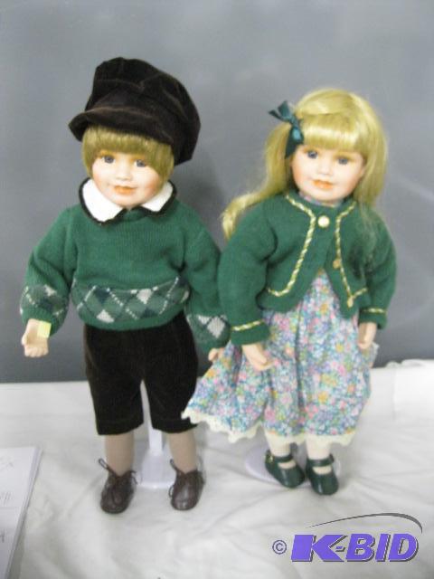 Porcelain Doll set