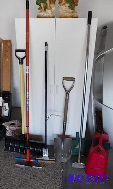Telescopic Window Washing Squeegee, Snow Shov...