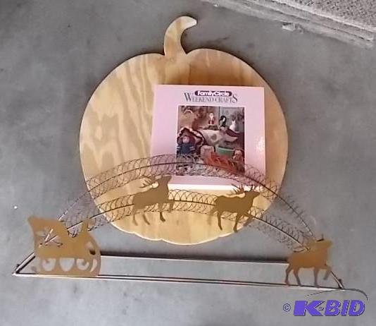 Decorative Wire Holiday Card Holder, Craft Id...