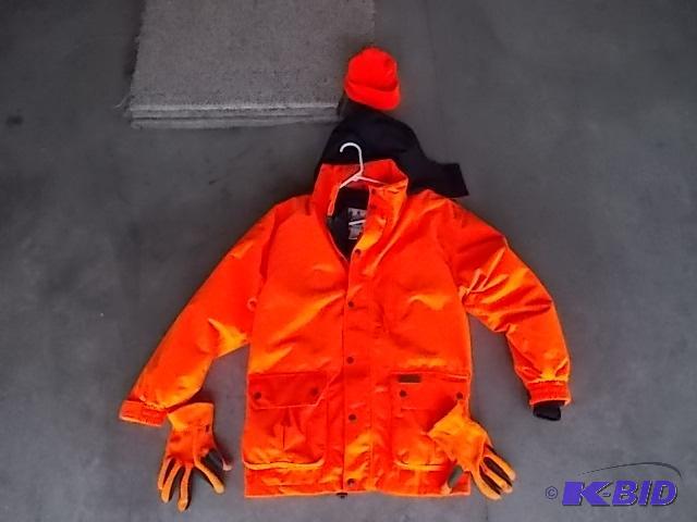 Size L Jacket With Liner, Cap &amp Gloves...