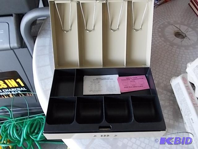 Self-Setting Combo Locking Cash Box...