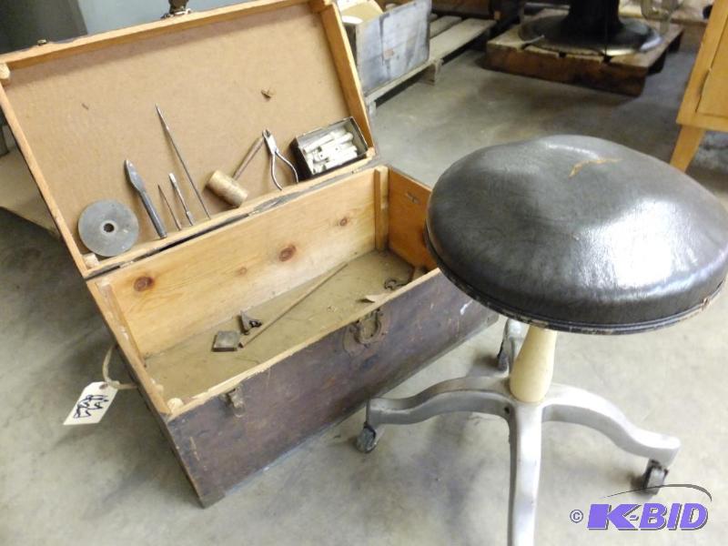 Chest and Stool