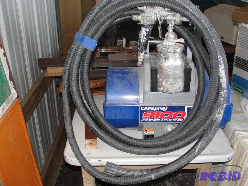 lot 3 image: CAPSPRAY  HVLP 9100 Manual Included...