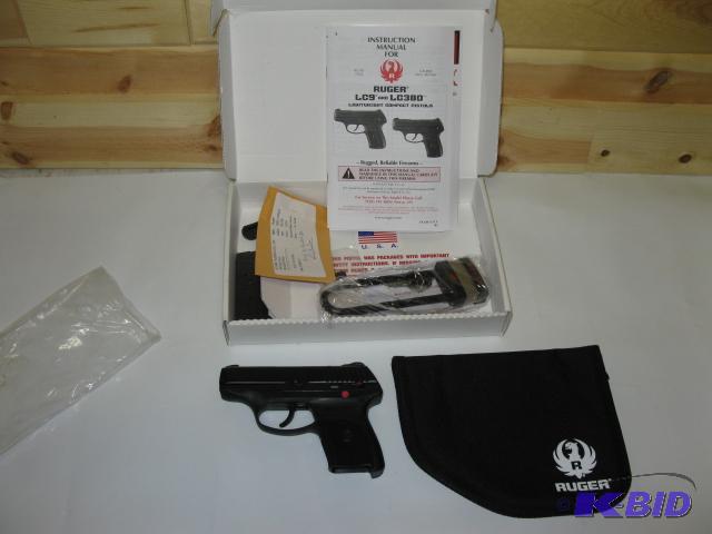 lot 3 image: Ruger LC9, 71 round, 9mm, serial number 324...