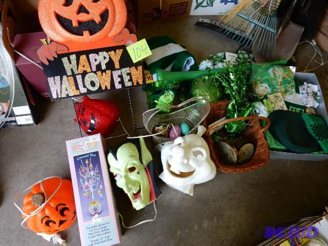 Halloween, Easter and St Patricks Day  dcor