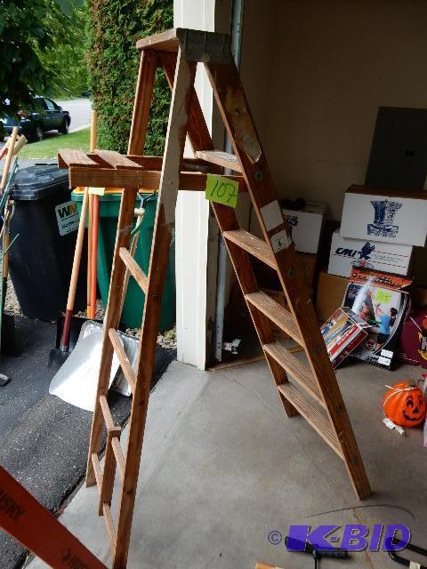 6 ft Wood Step ladder